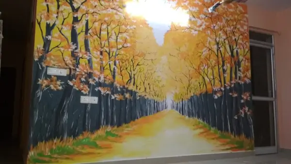 artistic wall painting